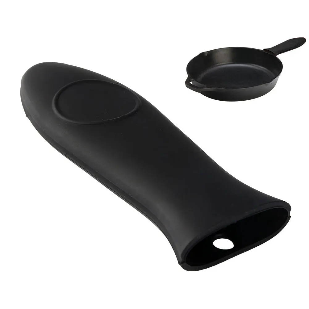 Practical Heat Resistance Silicone Pan Handle Holder Home Utensil Tool