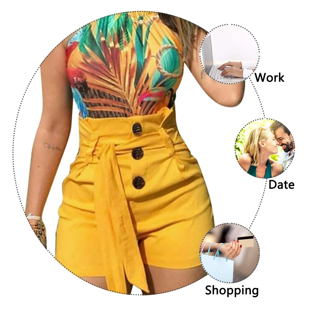 Free shipping Women's shorts summer shorts Cotton Bow Women's Sexy High Waist Slim Fit Casual Style Belted Shorts Size S-5XL