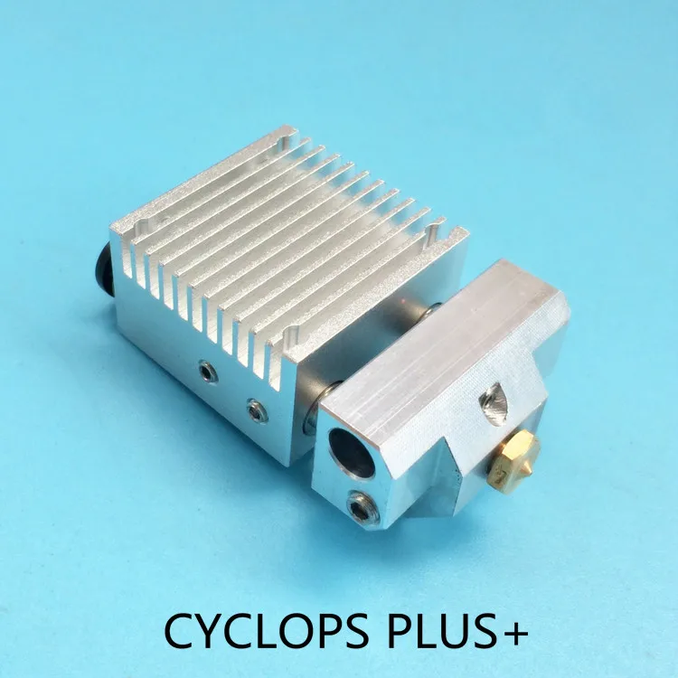 Экструдер Chimera Plus cyclop hotend двойная Экструзионная головка 2 в 1 V6 PT100 детали для 3D