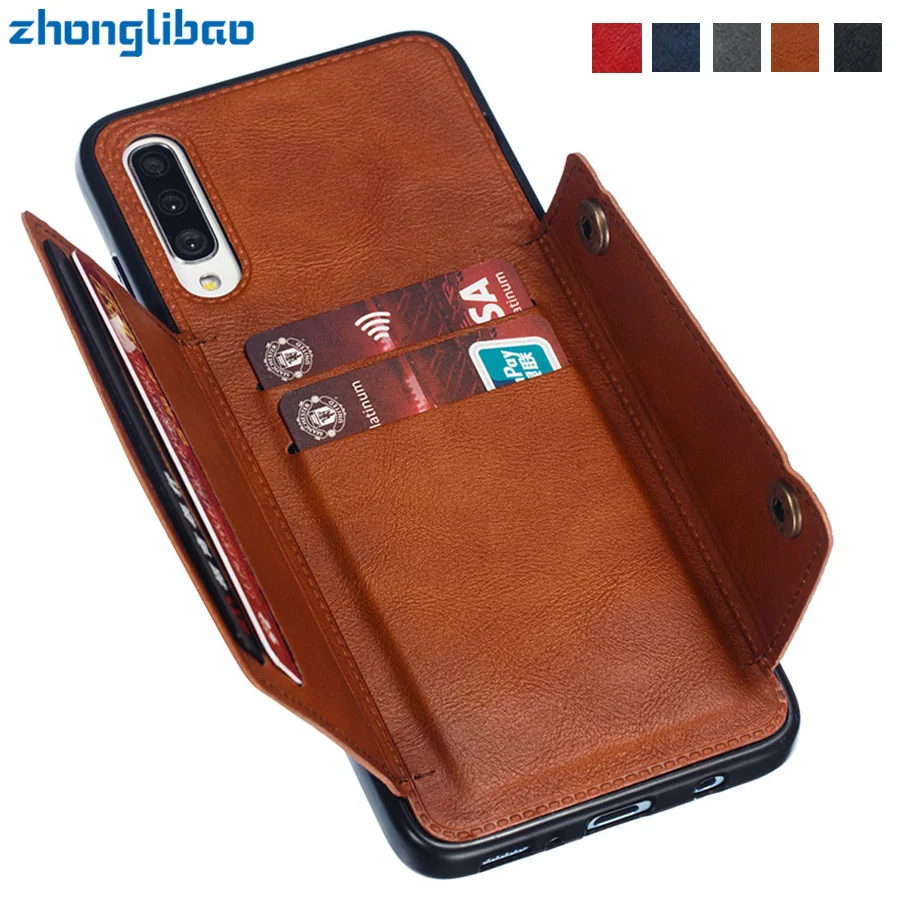 

For Samsung A10 A20 A30 A40 A50 A70 A60 A80 M10 M20 M30 2019 Wallet Case Leather Card Holders Case Cover for Samsung A50 2019