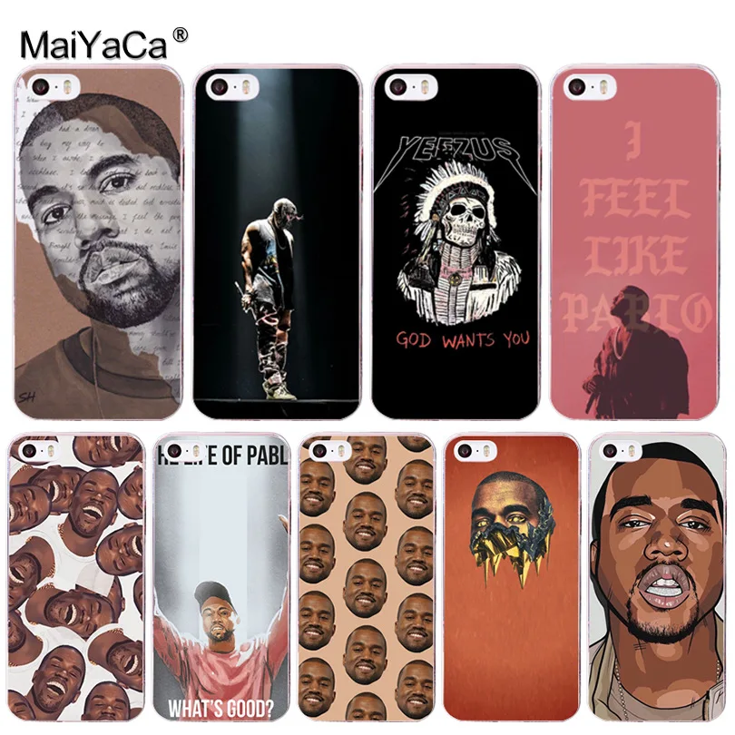 MaiYaCa Kanye Omari West Coque Shell Phone Case for Apple