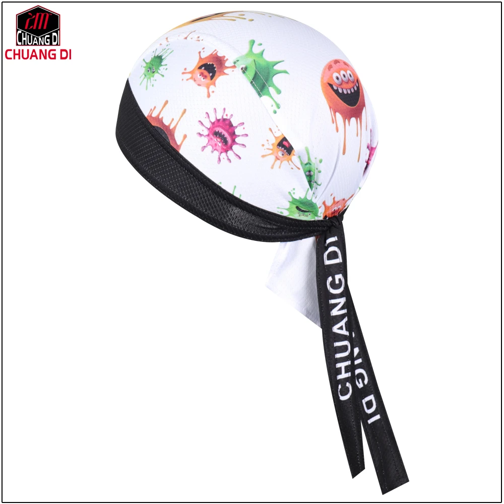 Best New ZM Men Black Bicycle Bike Sweat Proof Hat Headband Riding Cycling Scarf Polyester Outdoor Sports Head Wear Cap