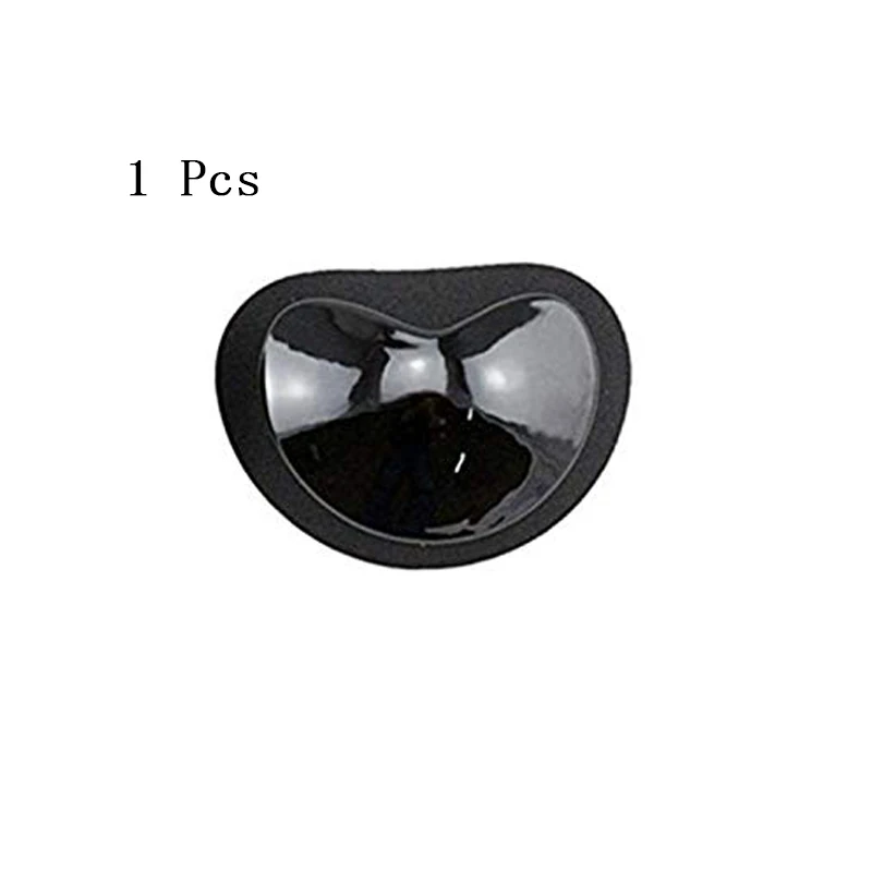 1 Pcs Black Пуш-ап невидимые подушечки для бюстгальтера, силиконовый бюстгальтер, наклейка на грудь, купальник, дышащее бикини, подкладка для бюстгальтера для женщин - Цвет: 1 Pcs Black