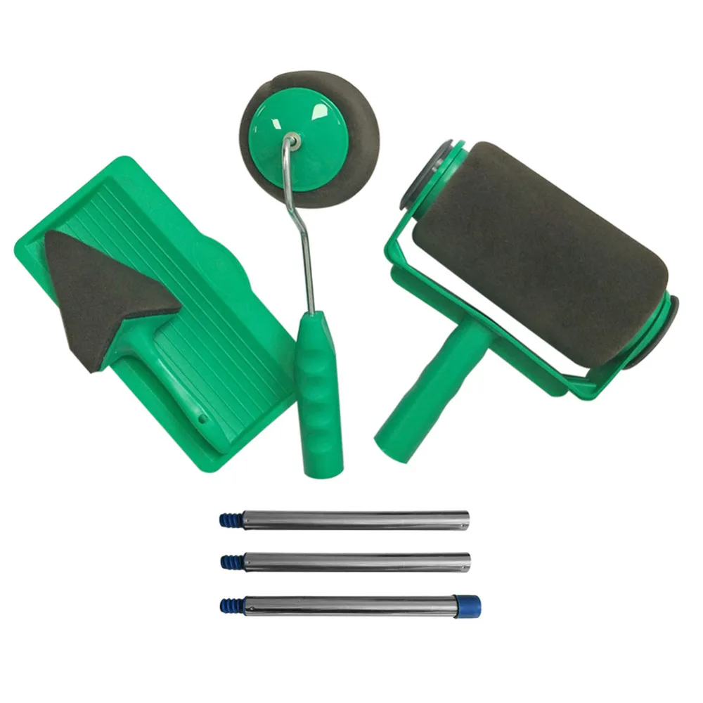8 шт./компл. Runner Pro DIY инструмент для нанесения краски ручка Флокированный Edger офиса
