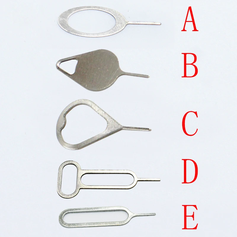 20Pcs/lot Metal Universal Sim Card Tray Pin Ejecting Removal Needle Opener Ejector For Mobile phone | Мобильные телефоны и
