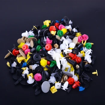 

beler 1000Pcs Auto Car Mixed Panel Door Bumper Fenders Retainer Fastener Rivet Push Pin Clip Set