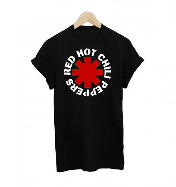 Red Hot Chili Peppers T Shirt Women Punk Rock Music Concerts Casual Tee