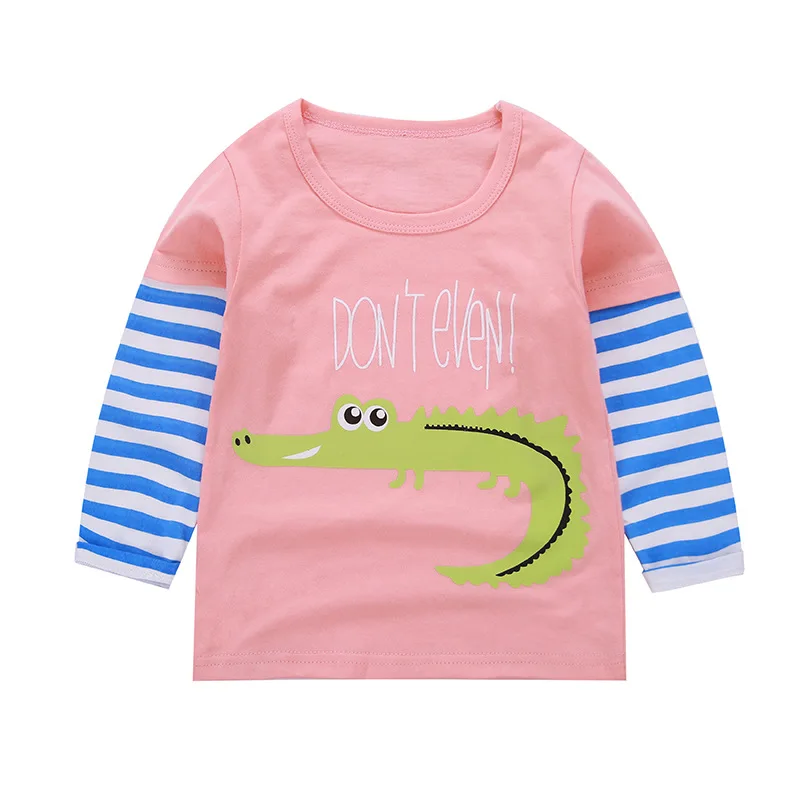 Топы с длинными рукавами для девочек, pPokemonn, топ для маленьких девочек, розовые детские футболки с рисунками, детская одежда, Unini-yun футболки для детей, 24 мес.-3 года