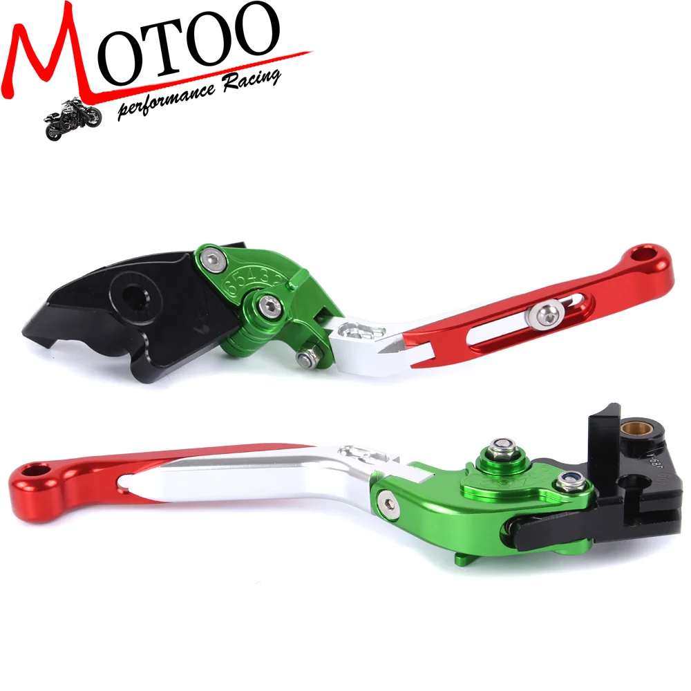 

Motoo - F-29 Y-688H Adjustable CNC 3D Extendable Folding Brake Clutch Levers For HONDA CBR600RR 2003-2006 CBR954RR 2002-03