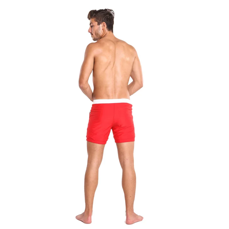 Taddlee Brand Sexy Swimwear Men Swimsuits Solid Basic Long Board Shorts Trunks Boxer Briefs Bikini Quick Drying Pocket XXL Size