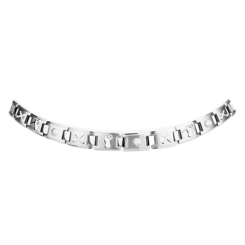 Hottime двухрядные 3500 Gauss мощные магнитные браслеты для здоровья и браслет титановая