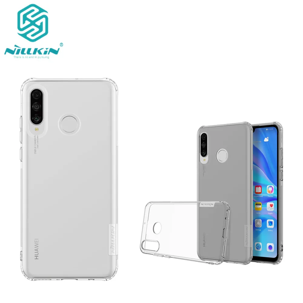 

Tpu case For Huawei P30 Lite Nillkin nature Transparent Clear Soft silicon TPU Protector case cover for huawei Nova 4e