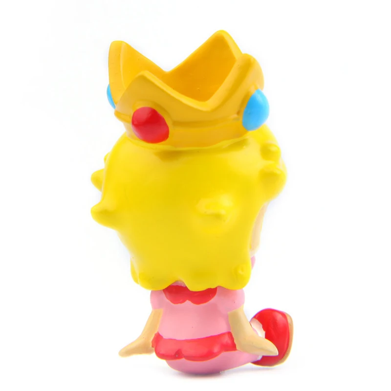 2pcs/lot Mario Princess Toadstool Peach Figures Toys PVC Super Mario Bros Action Figure Toy Gift for Home Decoration