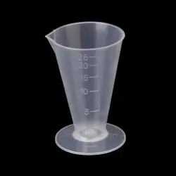 25 мл кухонный лабораторный пластиковый мерный стакан