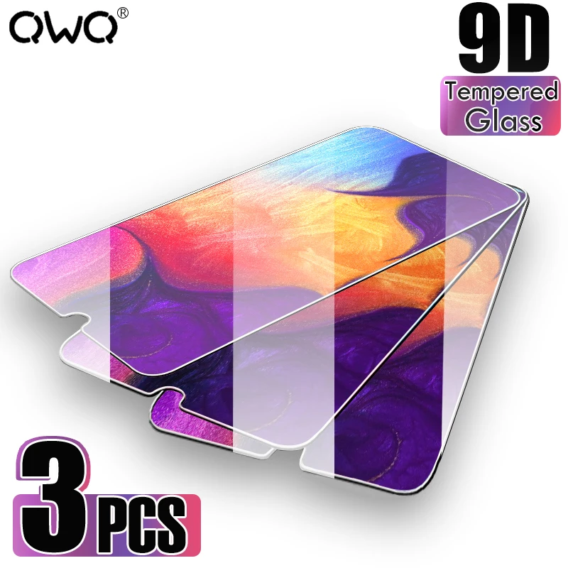 

9D Tempered Glass For Samsung Galaxy A50 Glass A70 Screen Protector For Samsung M30 M20 M10 A20 A20E A40 A50 A60 A80 A90 Film