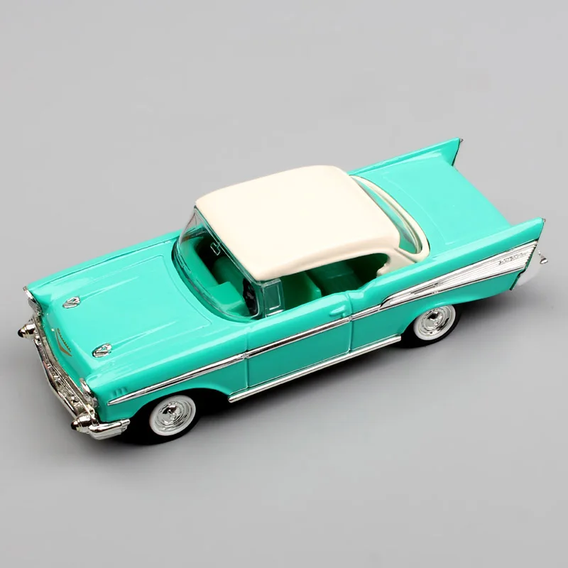 1/43 маленькие бренды Yat Ming 1957 Chevrolet Bel, воздушная литьевая модель, копия автомобиля, мини-дисплей, подарок для взрослых