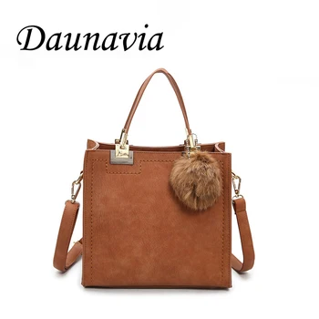 

DAUNAVIA Brand New Korean fashion retro casual party bag handbag shoulder Messenger bag Designer Handbags High Quality