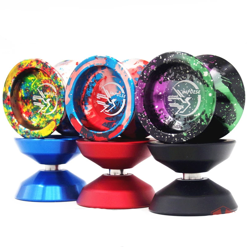 2018 New arrive TOP YO Impulse2  yoyo Professional YOYO  Competition New Technology  Yoyo Metal pulse yo-yo free shipping