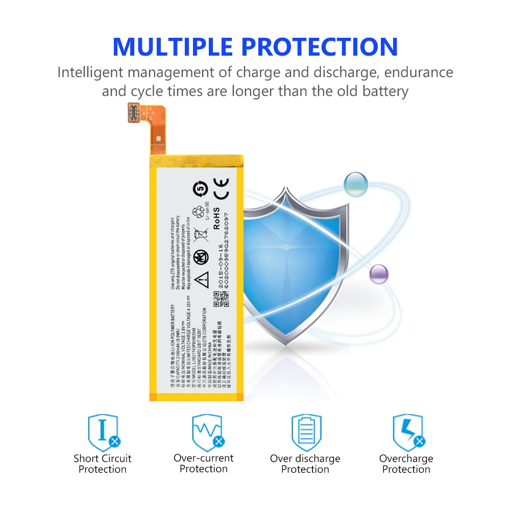 Аккумуляторная литий полимерная батарея для телефона Li3821T43P6h903546 ZTE UFi MF970 MF980 LTE Cat 6