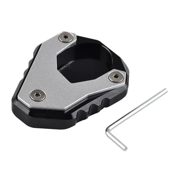 

NICECNC Side Stand Pad Enlargement Plate For Kawasaki Versys 650 Versys650 2015 2016 2017 2018 Kickstand Extension Support Plate