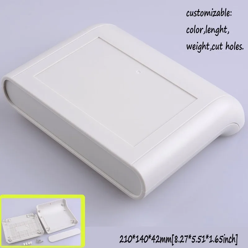 10 pcs lot 210 140 42mm Network enclosure housing diy plastic junction electronic project plastic case