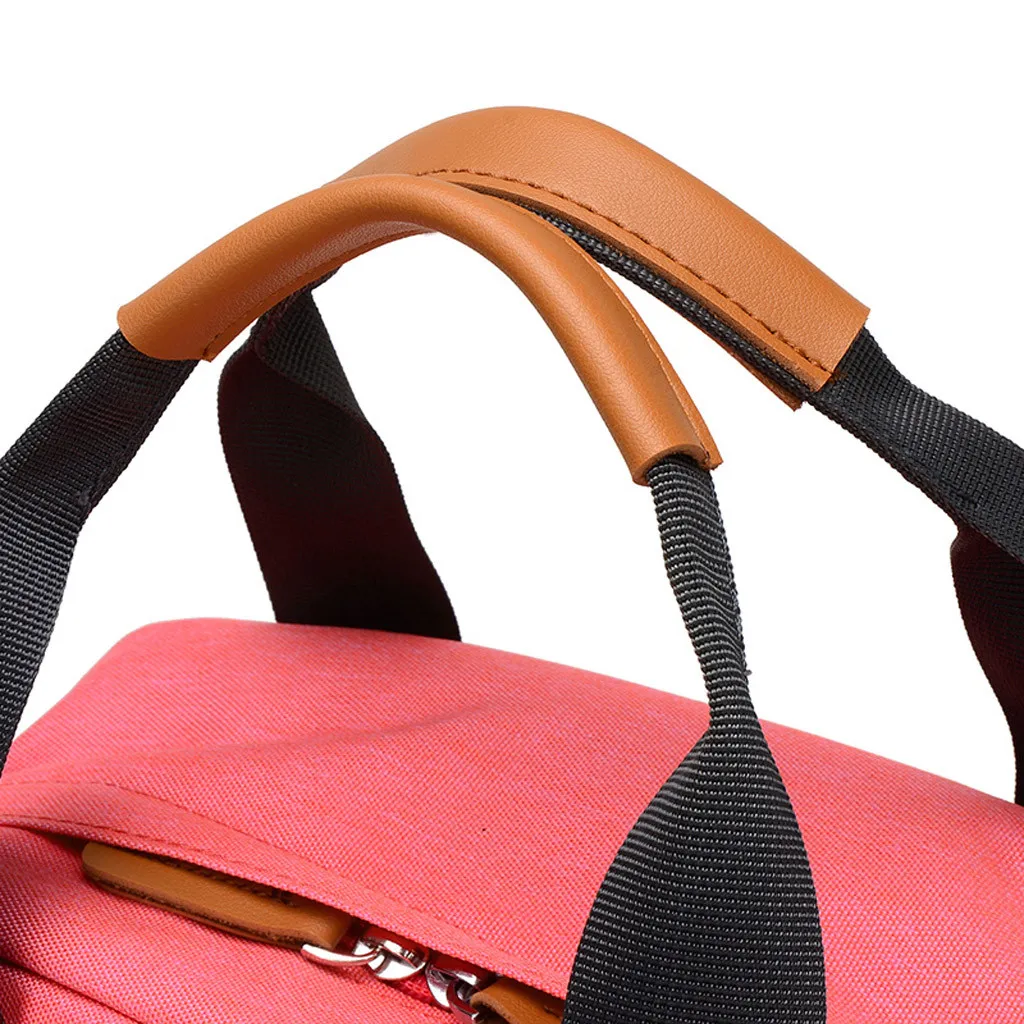 Женский рюкзак для путешествий Одноцветный Холщовый Рюкзак Портативный Многофункциональный школьный рюкзак для ноутбука Mochila Anti Furto
