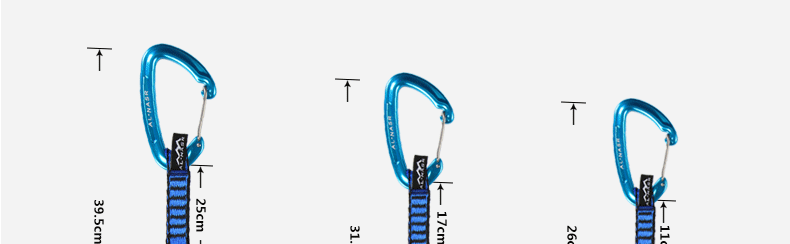 Открытый рок-карабин для альпинизма стальная дверь оттяжку слинг оттяжку Защиты Слинг оборудования 3 размера на выбор