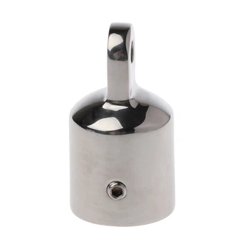 

Stainless Steel Bimini Top Eye End Cap For 0.98'' Pipe Marine Boat Yacht