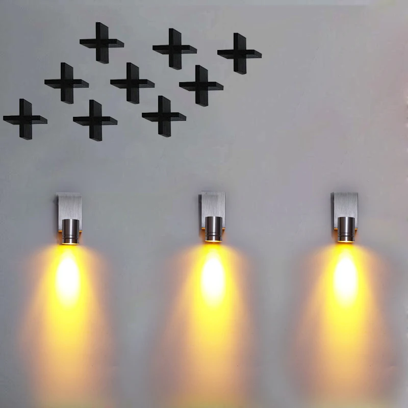 

3W Strong light LED indoor wall lamp AC 85-265V wall sconce light fixture bedroom lamp for festival decoration IL