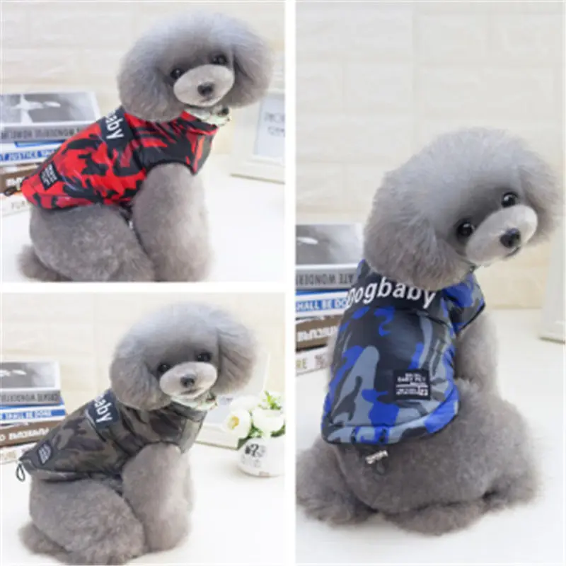 

Winter Warm Dog Clothes For Small Dogs Puppy Pet Cat Coat Jacket French Bulldog Chihuahua Yorkshire Clothing