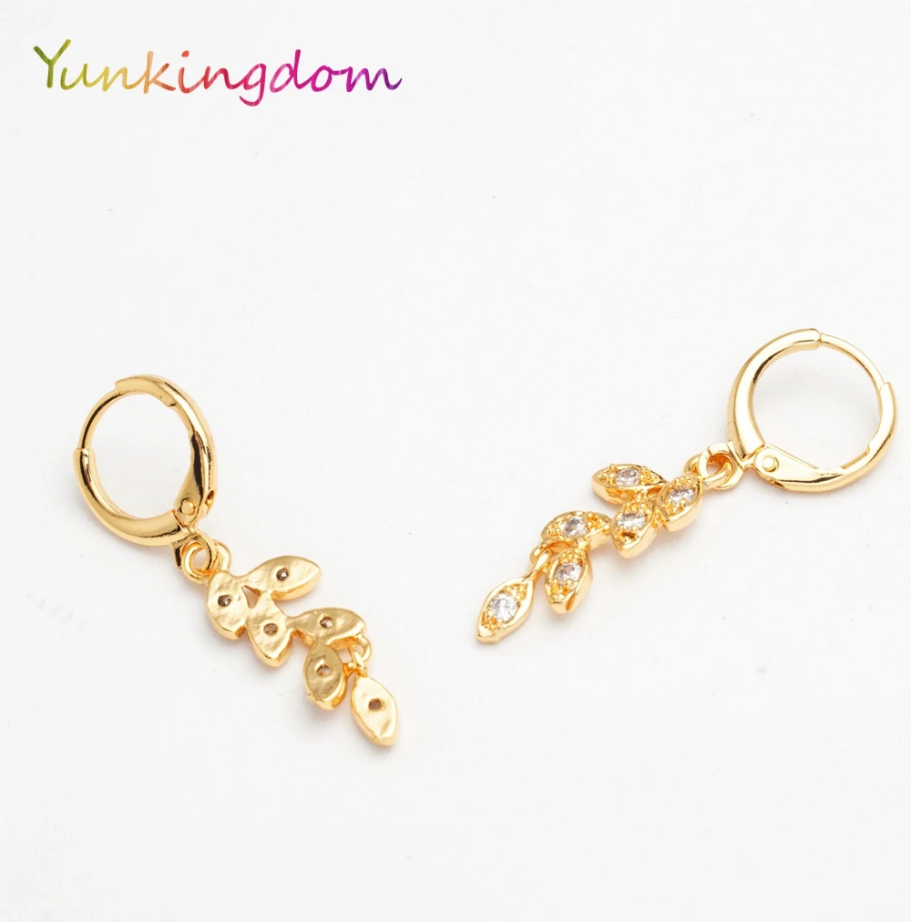 Висячие серьги Yunkingdom с листьями женские модные для женщин|earrings boy|earrings onyxearrings