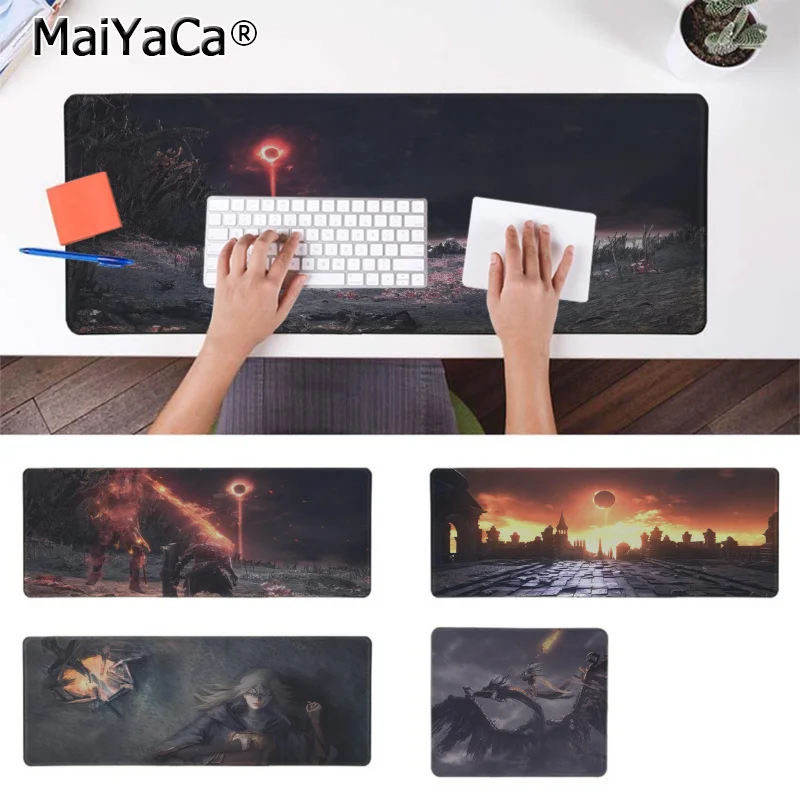 Maiyaca ваши собственные коврики Dark Souls 3 удобный коврик для мыши игровой Бесплатная