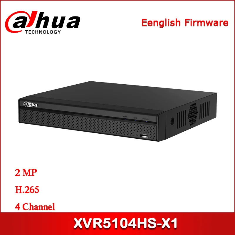 Dahua XVR5104HS X1 4 канальный Penta brid 1080P компактный 1U Цифровой видеорегистратор