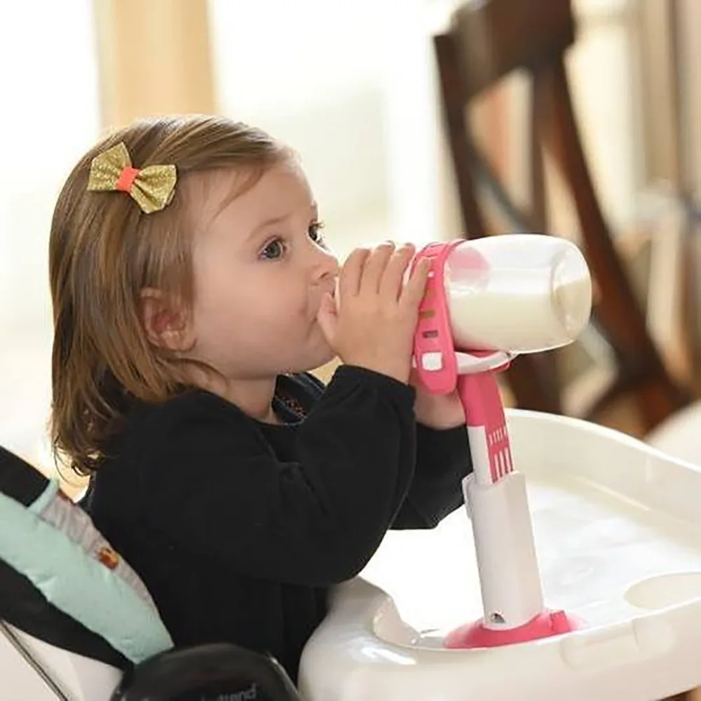 Baby Bottle Holder Hands Free Feeding Improves Hand Eye Coordination