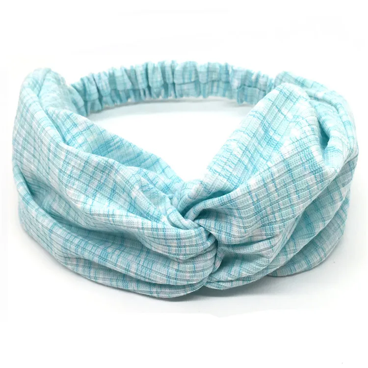 2 sport headband Новые женские весенние хлопковые мягкие однотонные повязки на голову для йоги широкие эластичные повязки на голову банданы для девушек повязки на волосы аксессуары для волос - Цвет: 2 sport headband