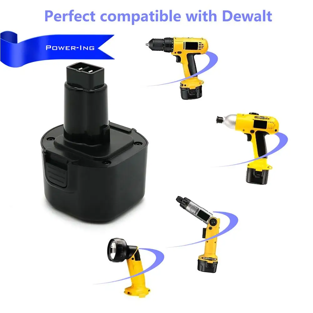 Для Dewalt DEWALT DE9061 DE9062 9 6 V 2000mAh аккумуляторная запасная батарея для Power Tool NI CD