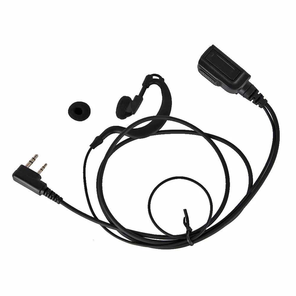 YIDATON G-type гарнитура с ушным крючком для раций Retevis RT1 Kenwood двухсторонней радиосвязи