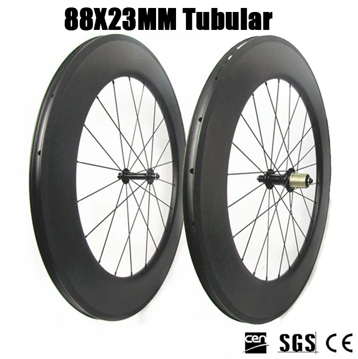 CarbonBikeKits-88mm-Tubular-Best-Carbon-Wheels-PW88T