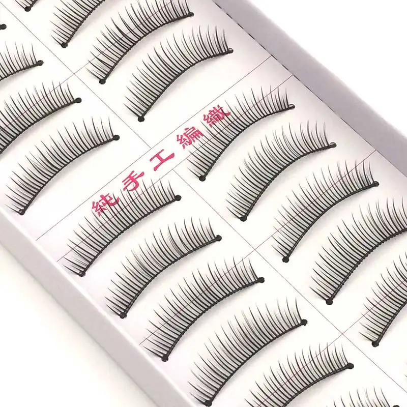 

10 Pairs Natural Eyelashes Make Up Fake Eye Lashes Eyelash Extension Makeup Beauty False Eyelashes 168