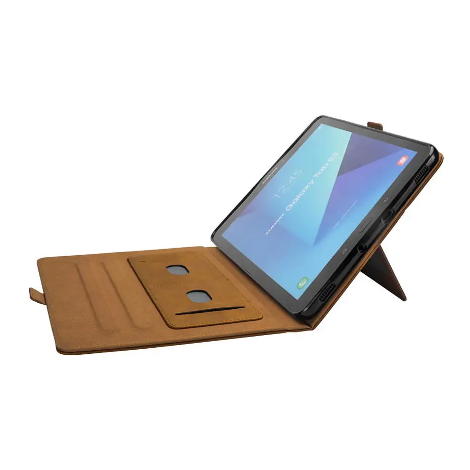 Роскошный деловой чехол из искусственной кожи для Samsung Galaxy Tab S3 9 7 T820 T825