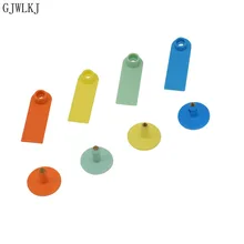 100 комплектов, бирки для ушей для животных