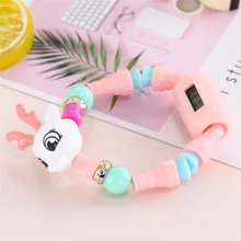 Children 2018 Fashion Watch Colorful toy Boy Girl Electronic Student Sport Watches Kids Clock Digital Wristwatch Watch