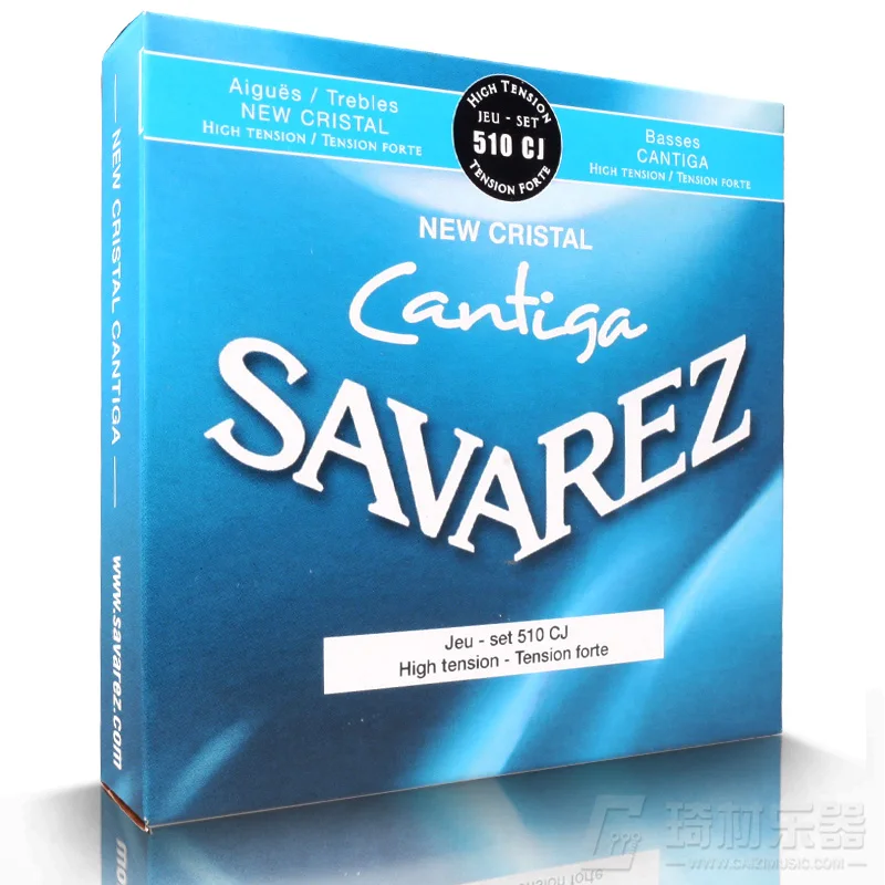 Savarez 510 Cantiga серия Cristal Cantiga HT Классические гитарные струны полный набор 510CJ