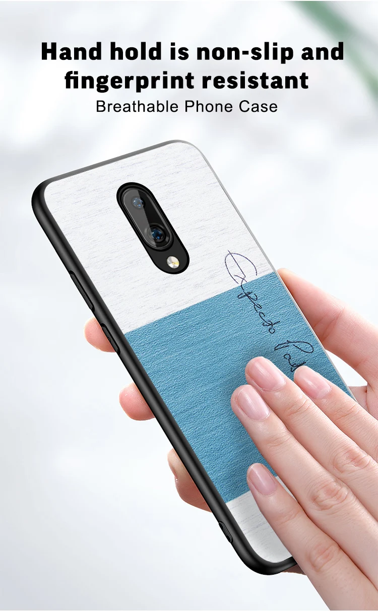 Для Oneplus 7 Чехол Mofi для Oneplus 7 Pro чехол задняя крышка губка хлопковая ткань мягкий коричневый фиолетовый розовый для One Plus 7 Oneplus7 Pro