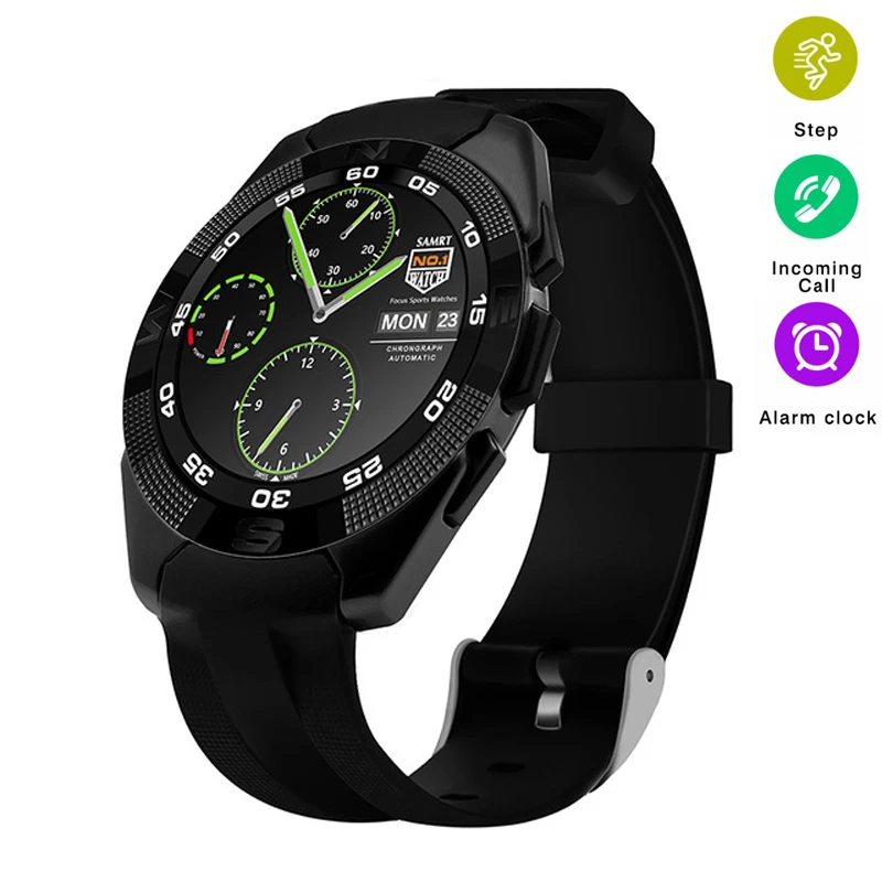 

Smart Watch G5 Wristwatch Heart Rate Monitor Bluetooth Smartwatch Remote Comera Sleep Tracker Call SMS Reminder for Android IOS