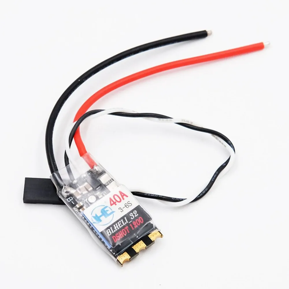 

40A 3-6S Blheli 32 Brushless ESC Dshot1200 Ready RGB LED for RC Models Multicopter FPV Racing DIY Spare Part Accs VS Racerstar