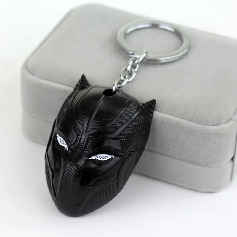 MQCHUN-DC-Marvel-Comics-Black-Panther-Keychain-For-Men-Superhero-Captain-America-Civil-War-Llavero-Metal (5)