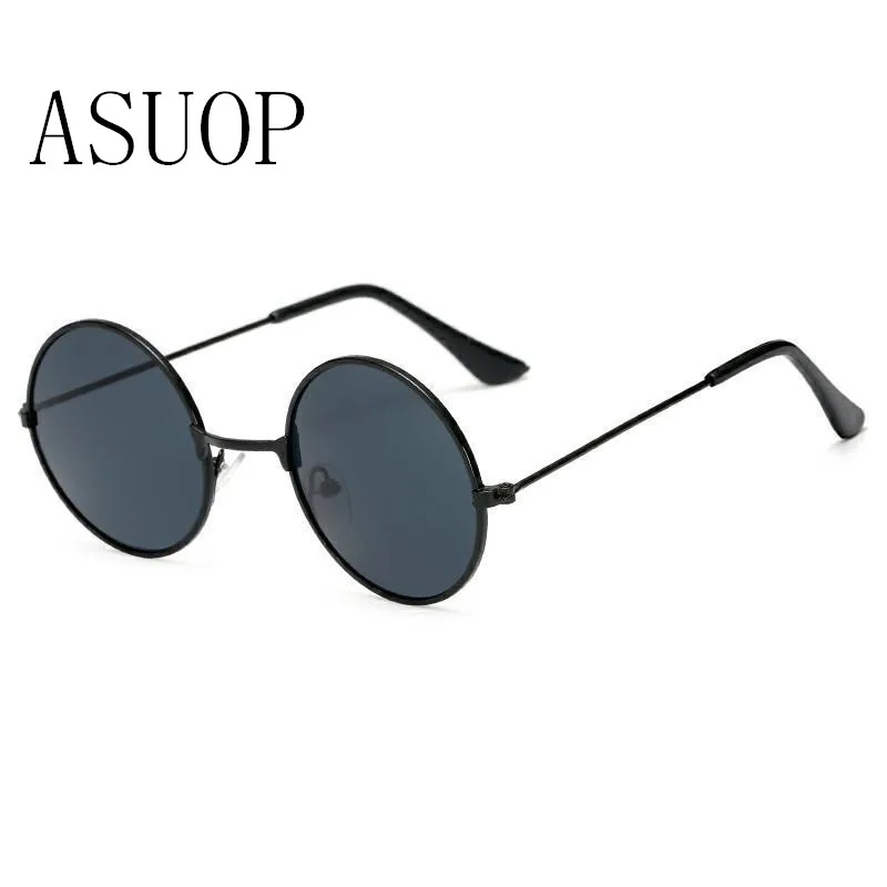 

2017 new men and women children sunglasses round cat's eye retro fashion glasses classic brand design sunglasses UV400 sunglass