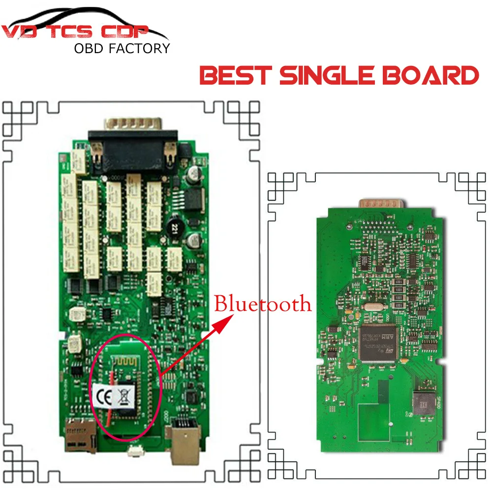 Один PCB новые n ec реле с Bluetooth основной платой для VD TCS CDP PRO PLUS / multidiag pro + /wow snooper все cdp