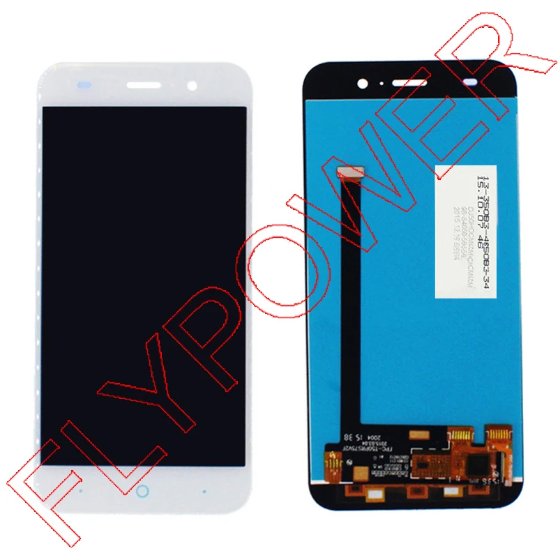 For ZTE Blade X7 D6 V6 Z7 T660 T663 LCD Screen Display with Touch Digitizer Assembly in Black and white 100% Warranty | Мобильные